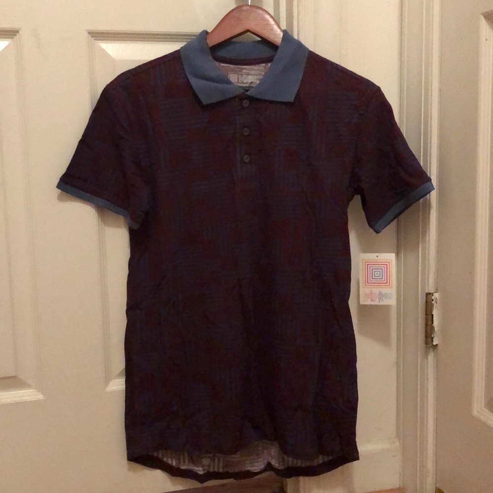LuLaRoe collared top.